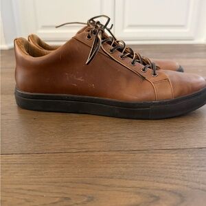 Thursday Men's Brown Leather Sneakers